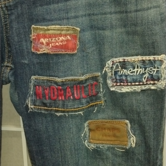 Denim Upcycled Tag Jeans - Picture 13 of 14